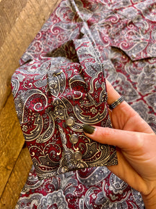 Stetson-Men's Medallion Paisley Shirt