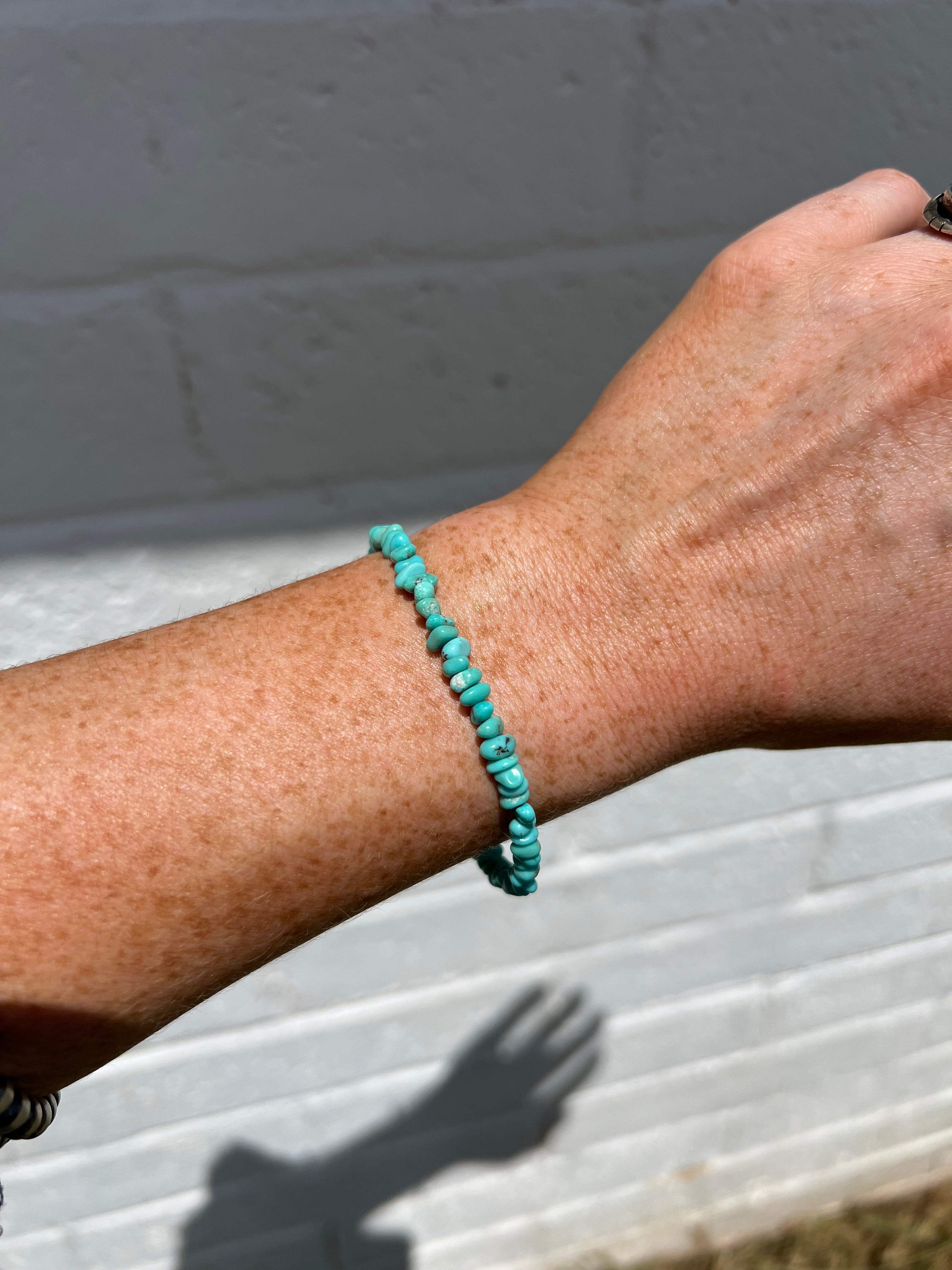 The Stockton Turquoise Chip Bracelet