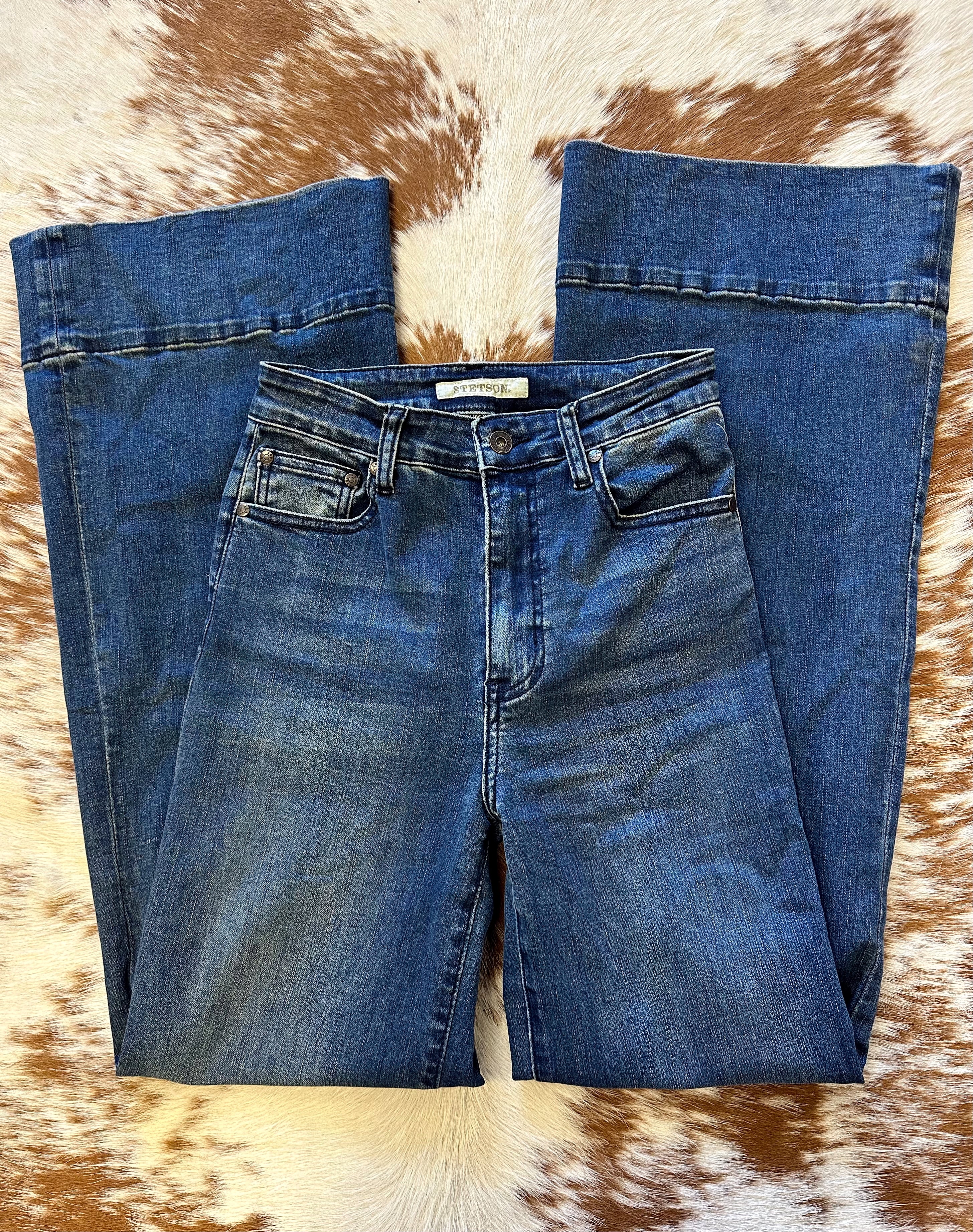 The Tampa Wide Leg Stetson Jeans