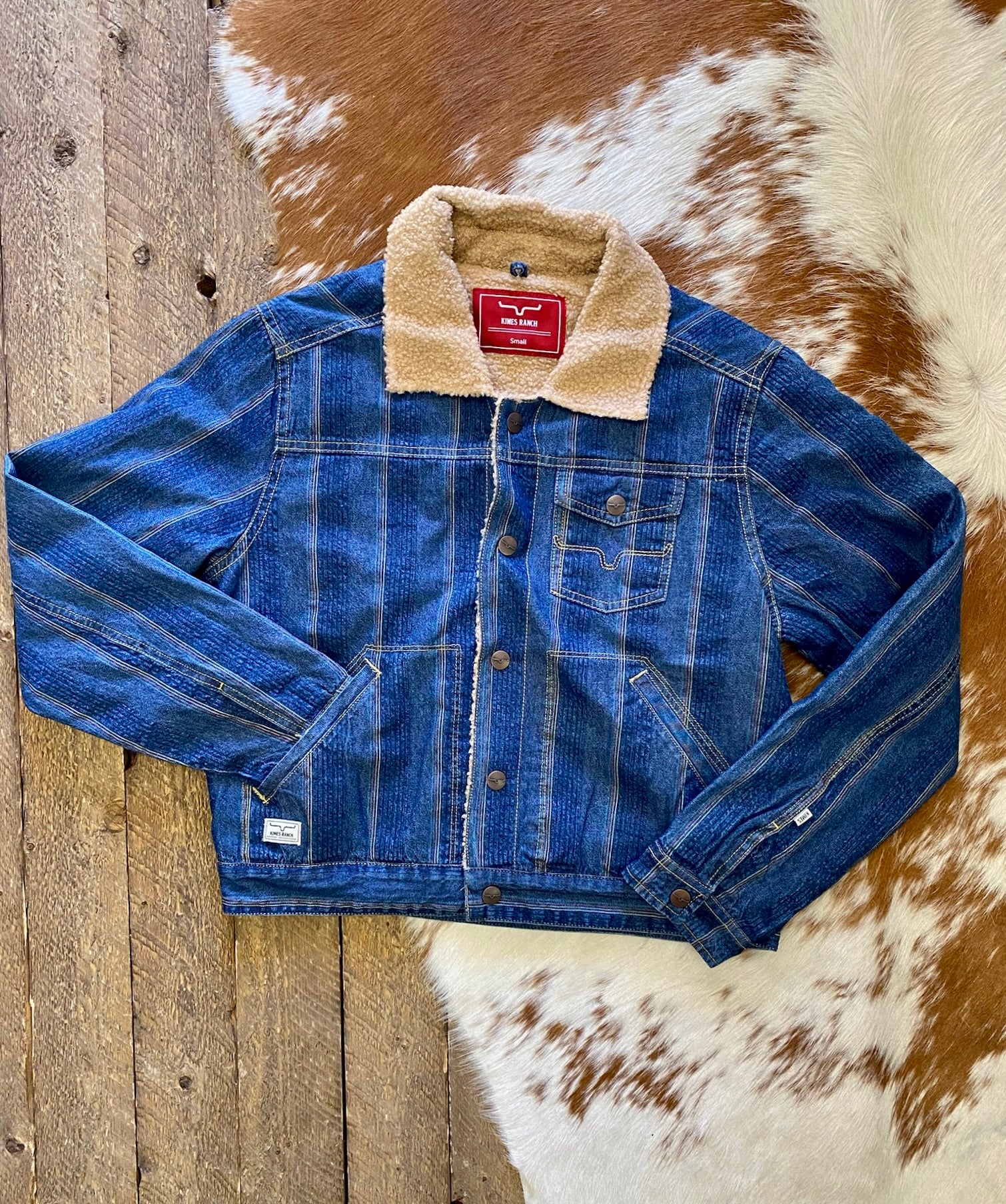 Kimes Ranch Vaquero Trucker Denim Jacket