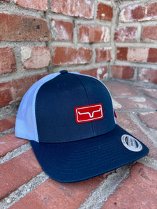 Navy Team Pro Trucker Hat - Kimes Ranch