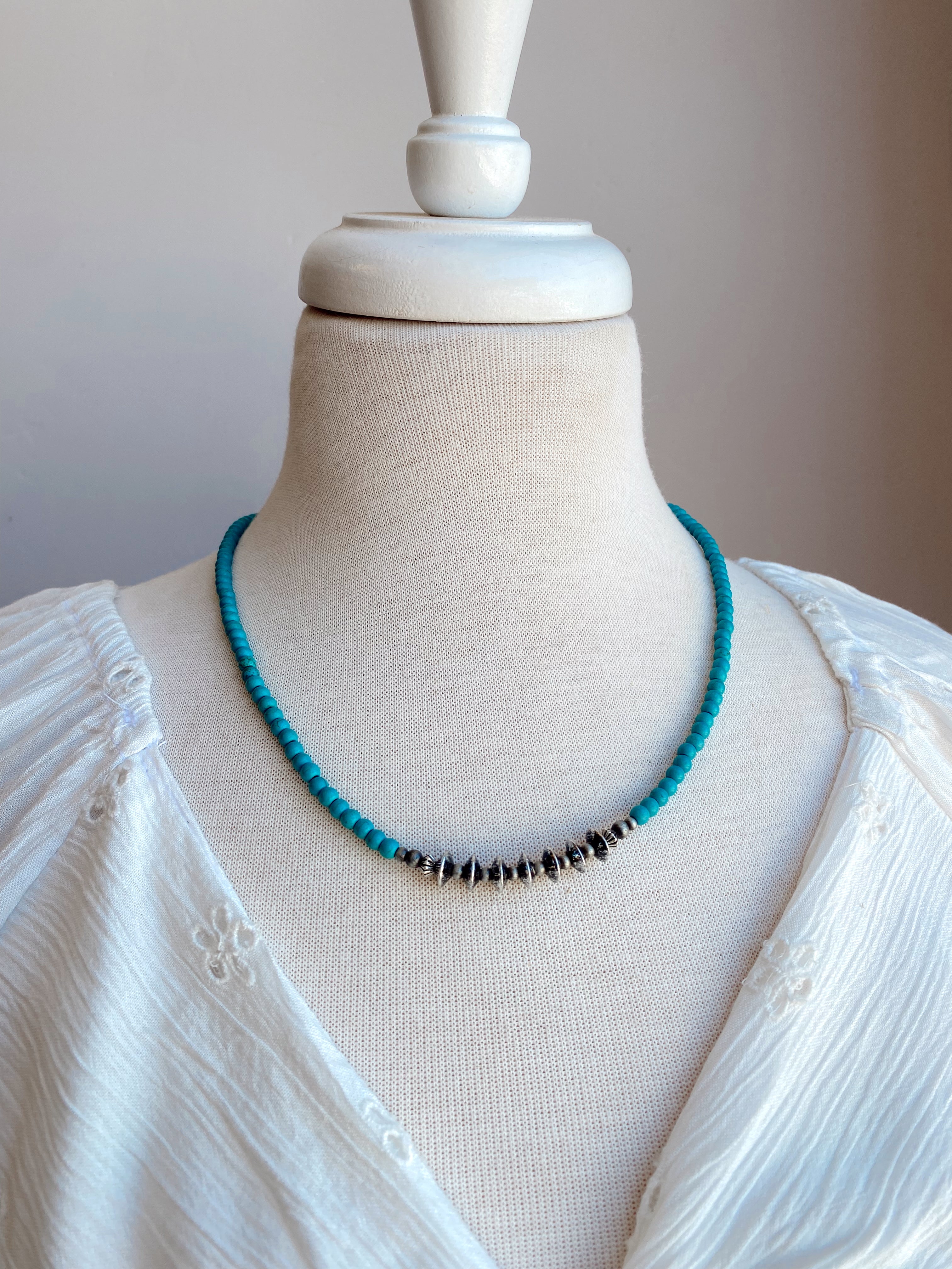 The Rylie Turquoise Beaded Necklace