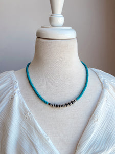 The Rylie Turquoise Beaded Necklace