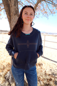 The Gracie Cropped Crewneck- Kimes Ranch