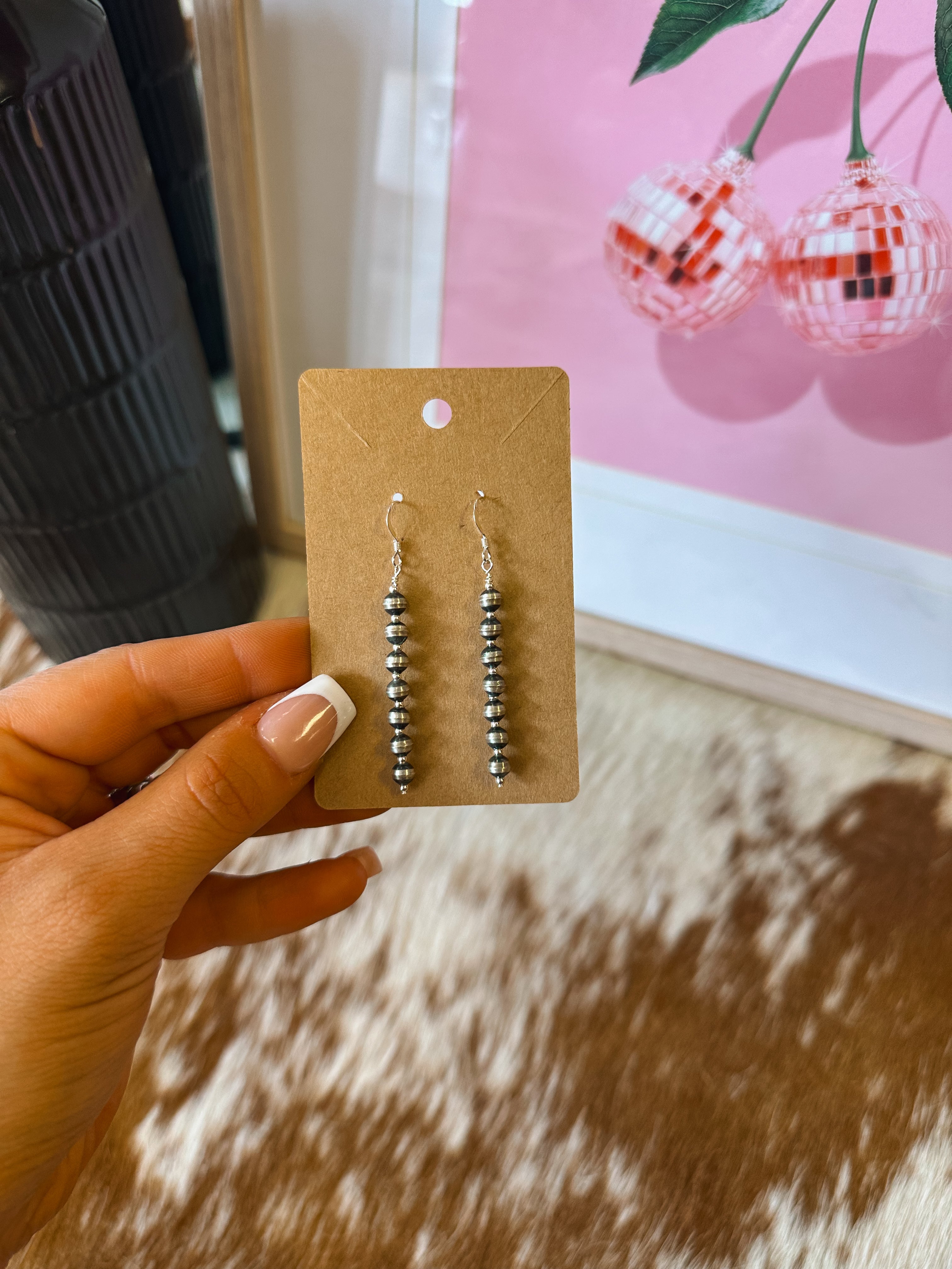 The Natalia Navajo Pearl Earrings