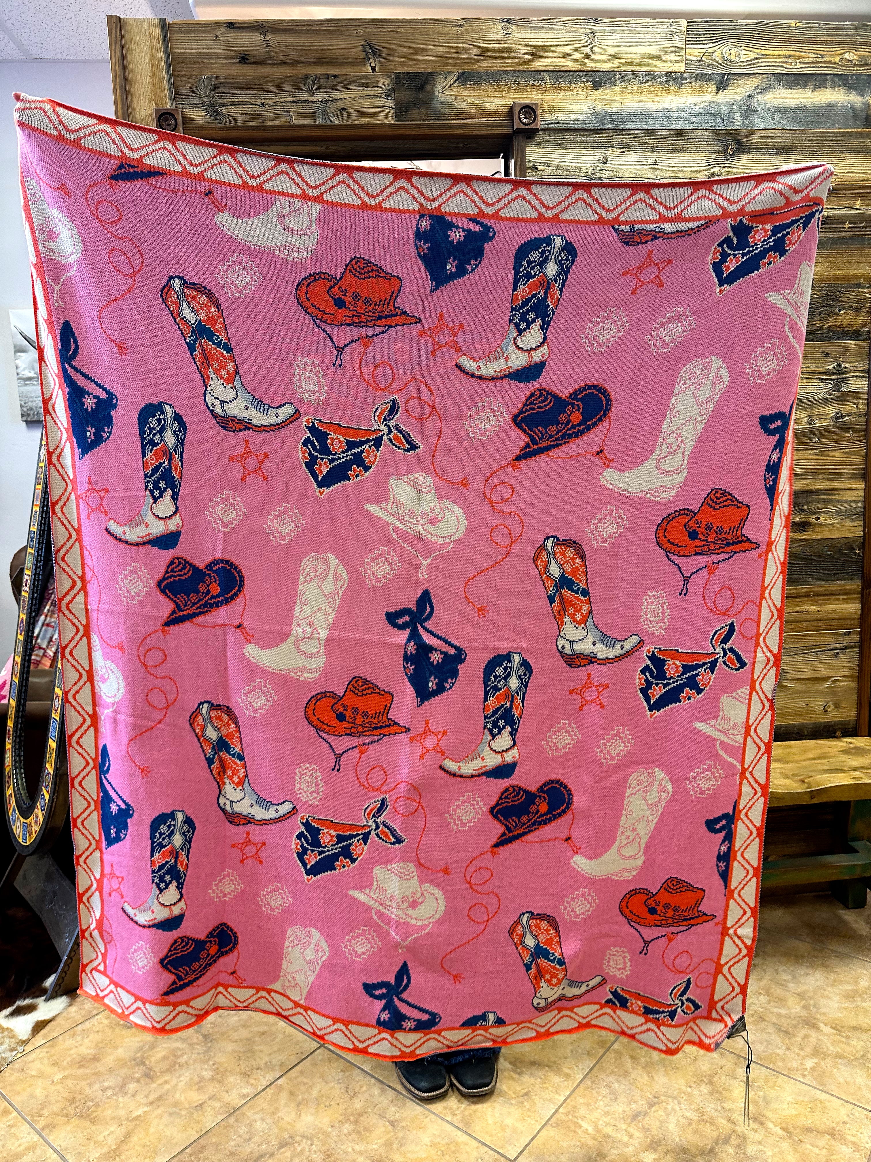 The Prairie Rose Roundup Blanket