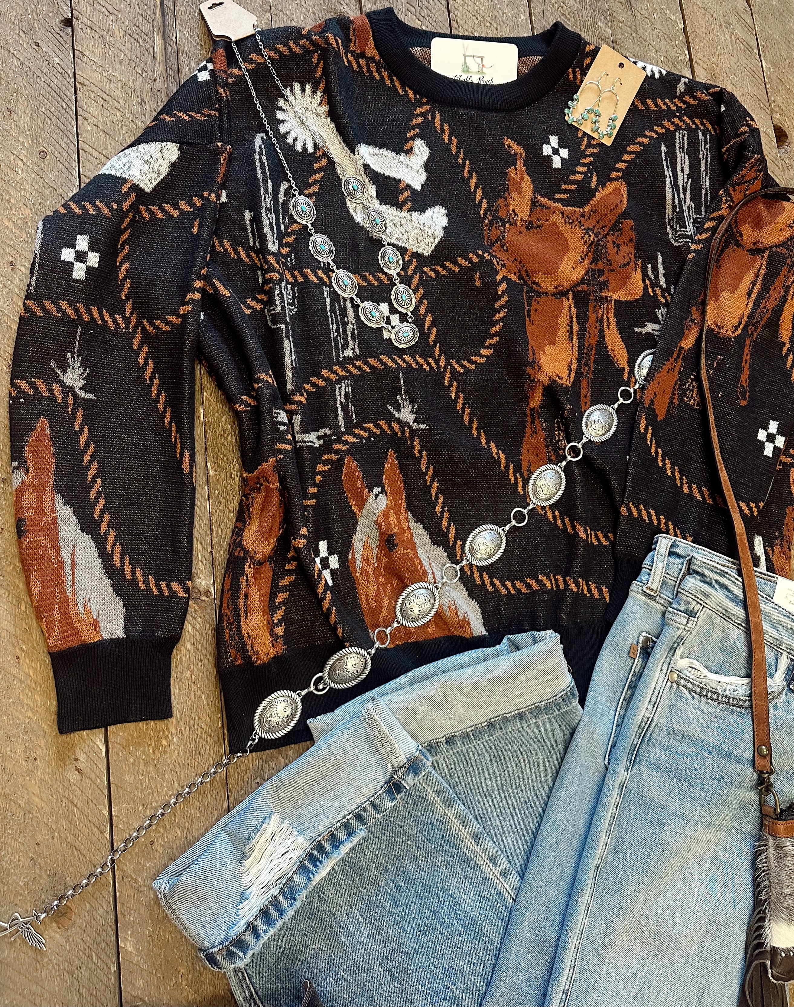 The Western Tack Sweater