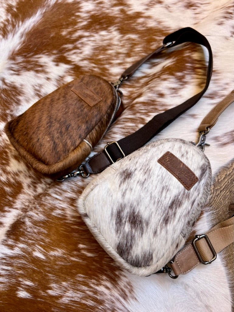 The Wrangler Cowhide Crossbody Bag