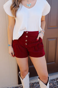 The Laura Corduroy Shorts
