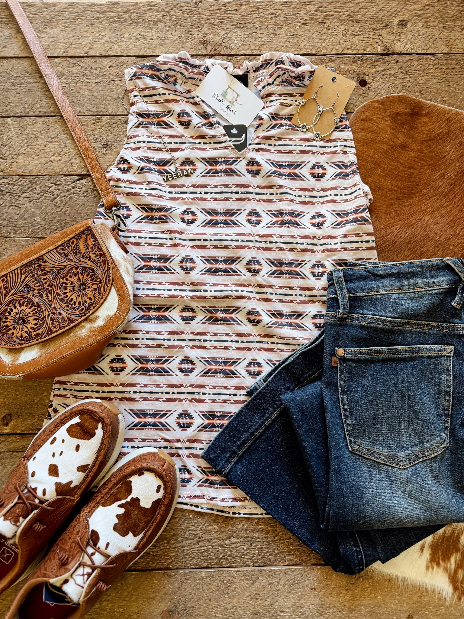 The Rayne Aztec Top