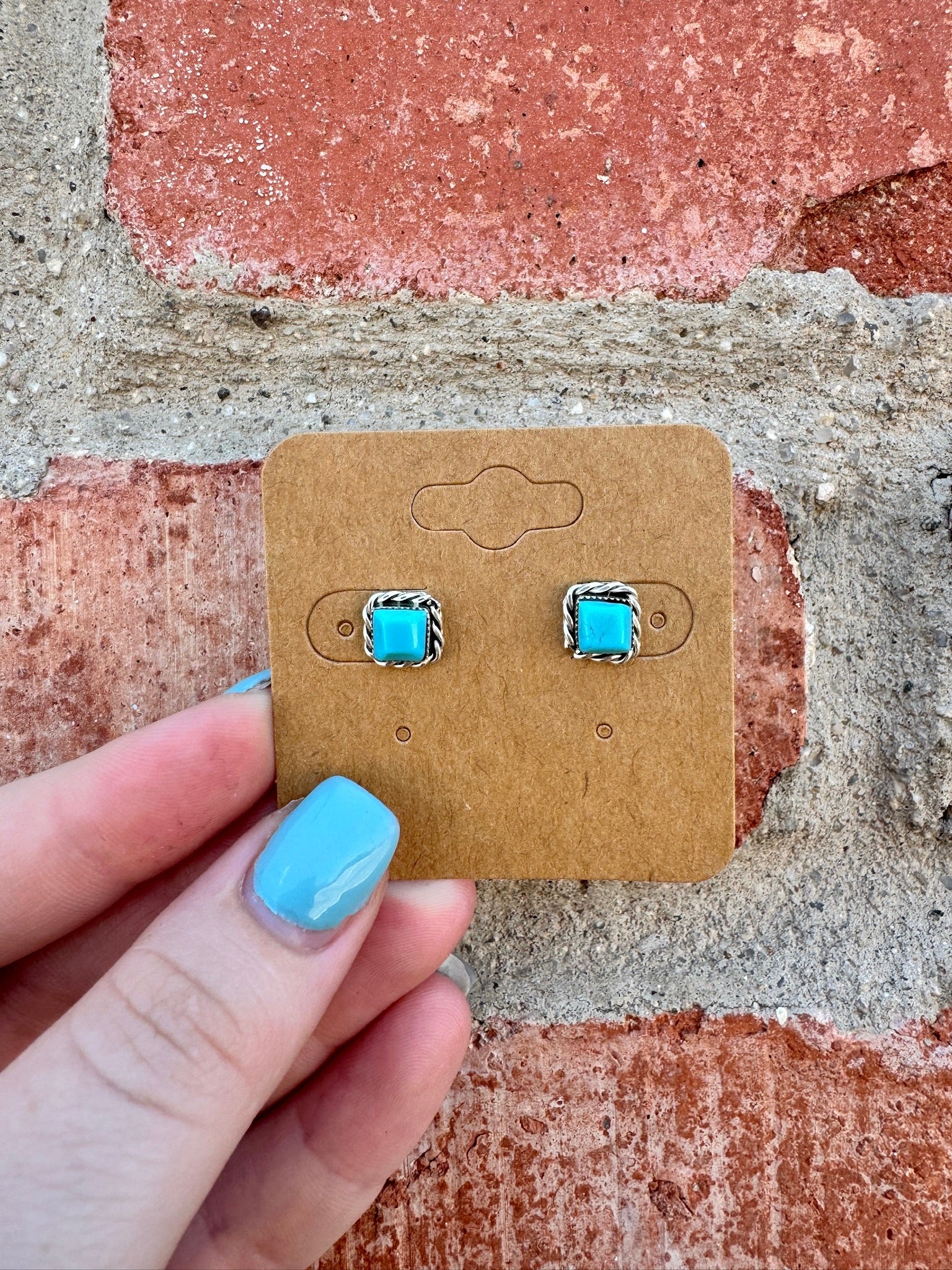 The Page Turquoise Studs