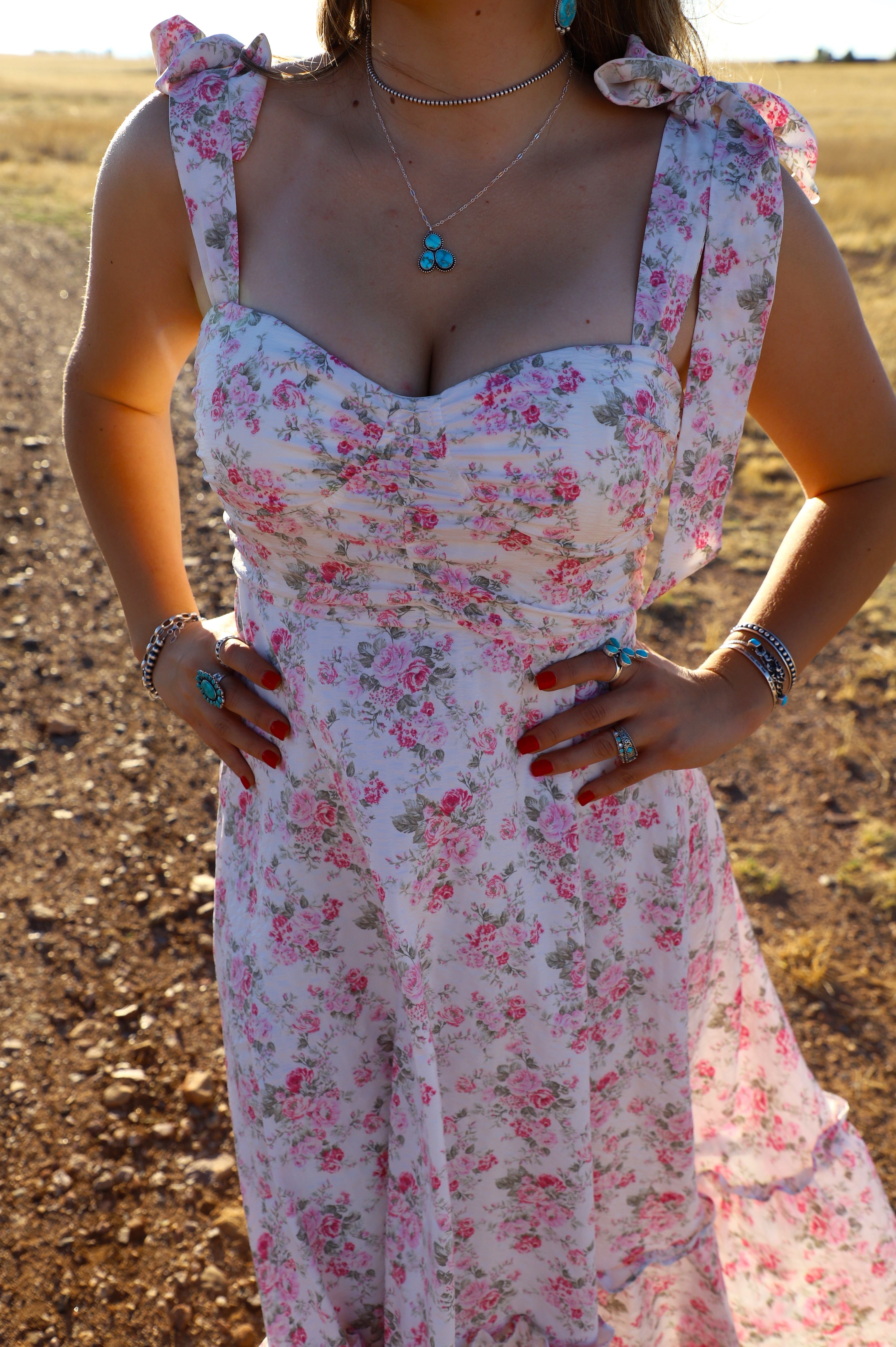 The Grace Floral Maxi Dress