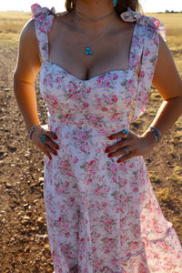 The Grace Floral Maxi Dress