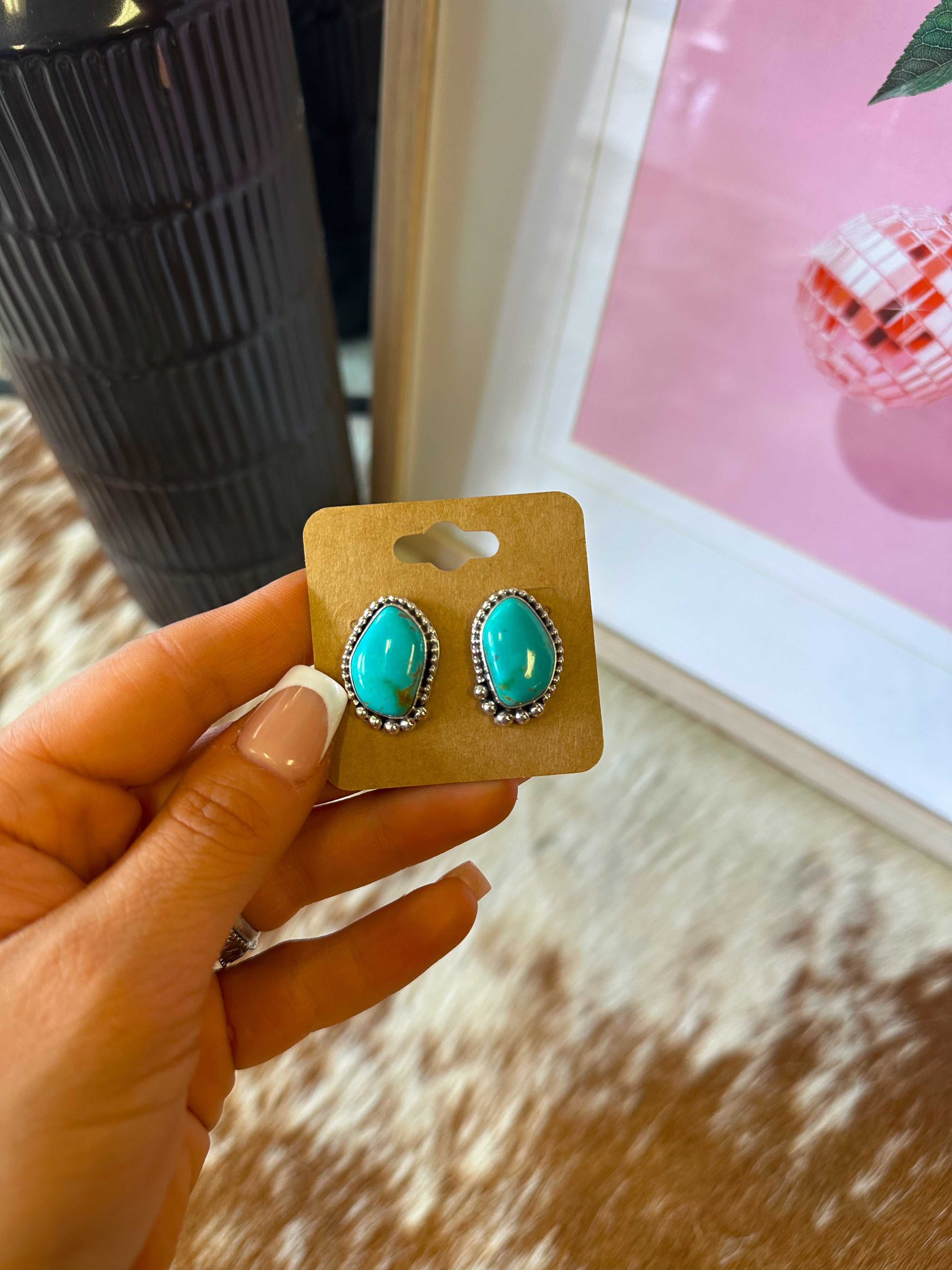The Sienna Turquoise Studs
