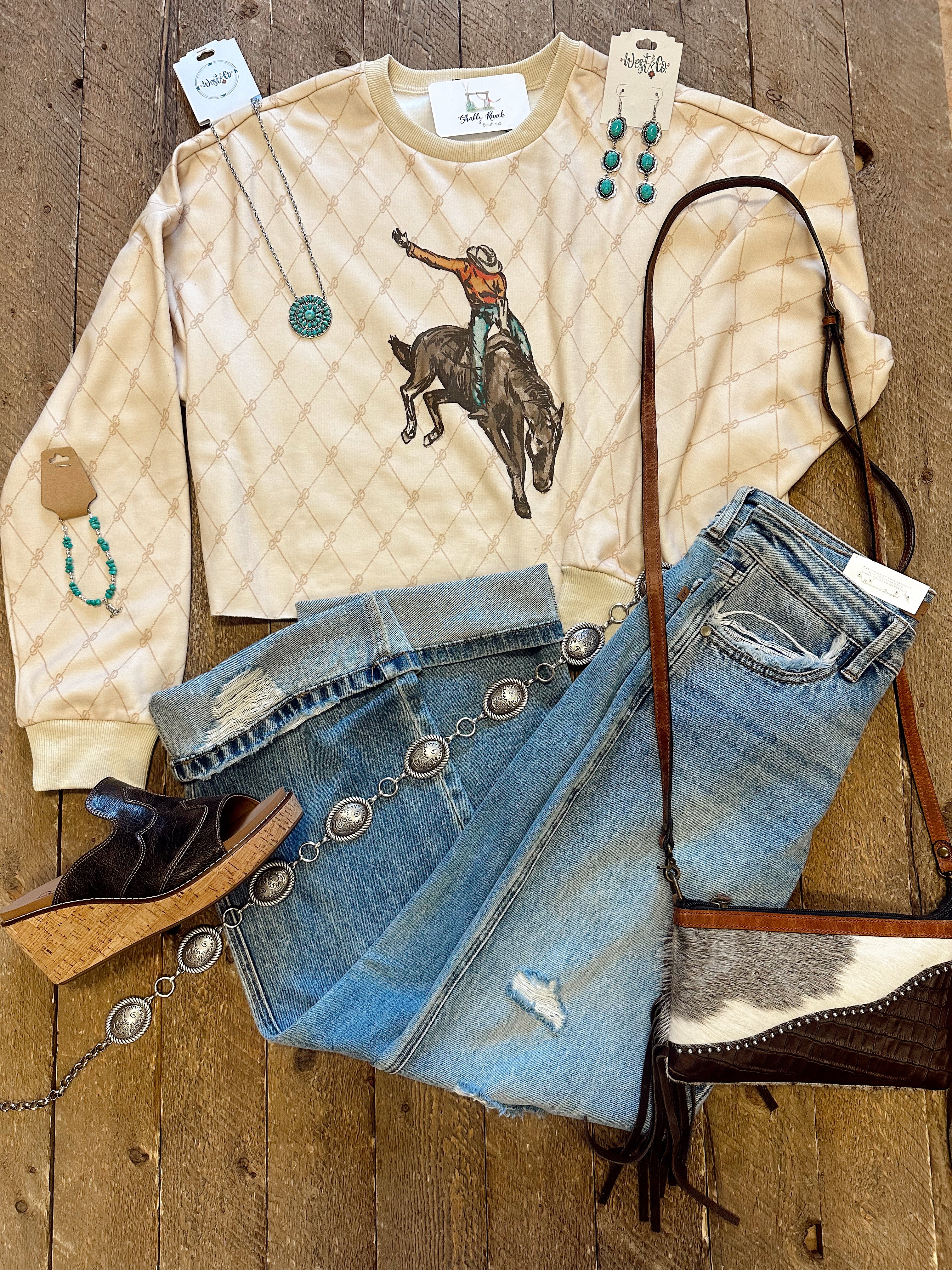 The Boujee Bronc Sweatshirt