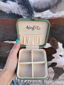 The Ranger Jewelry Case - Olive Green