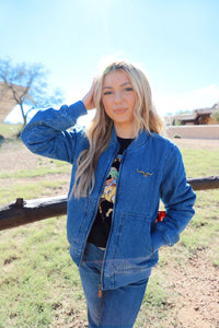 Kimes Ranch- Light Wash Marinos Bomber