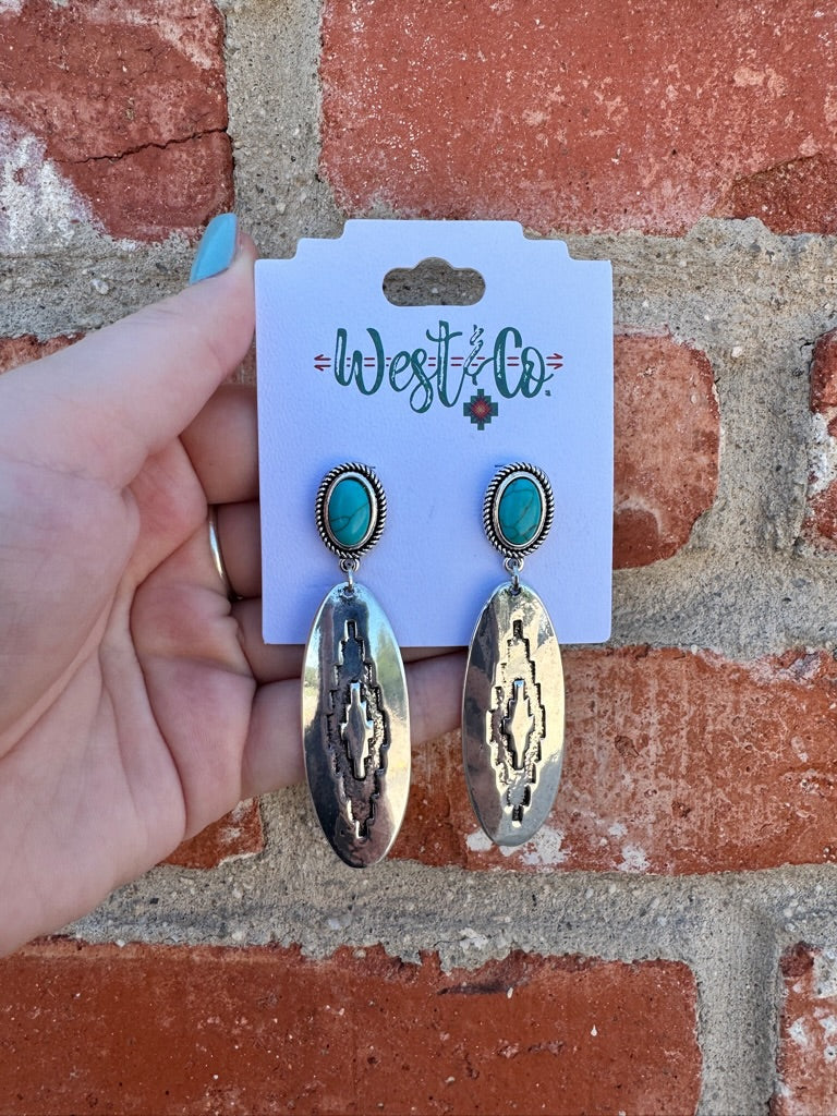 The Alexa Aztec Earrings