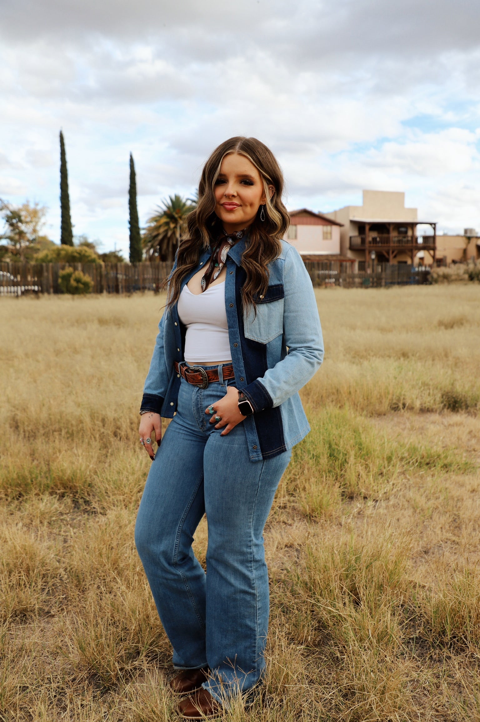 The Annie Striped Button-Up