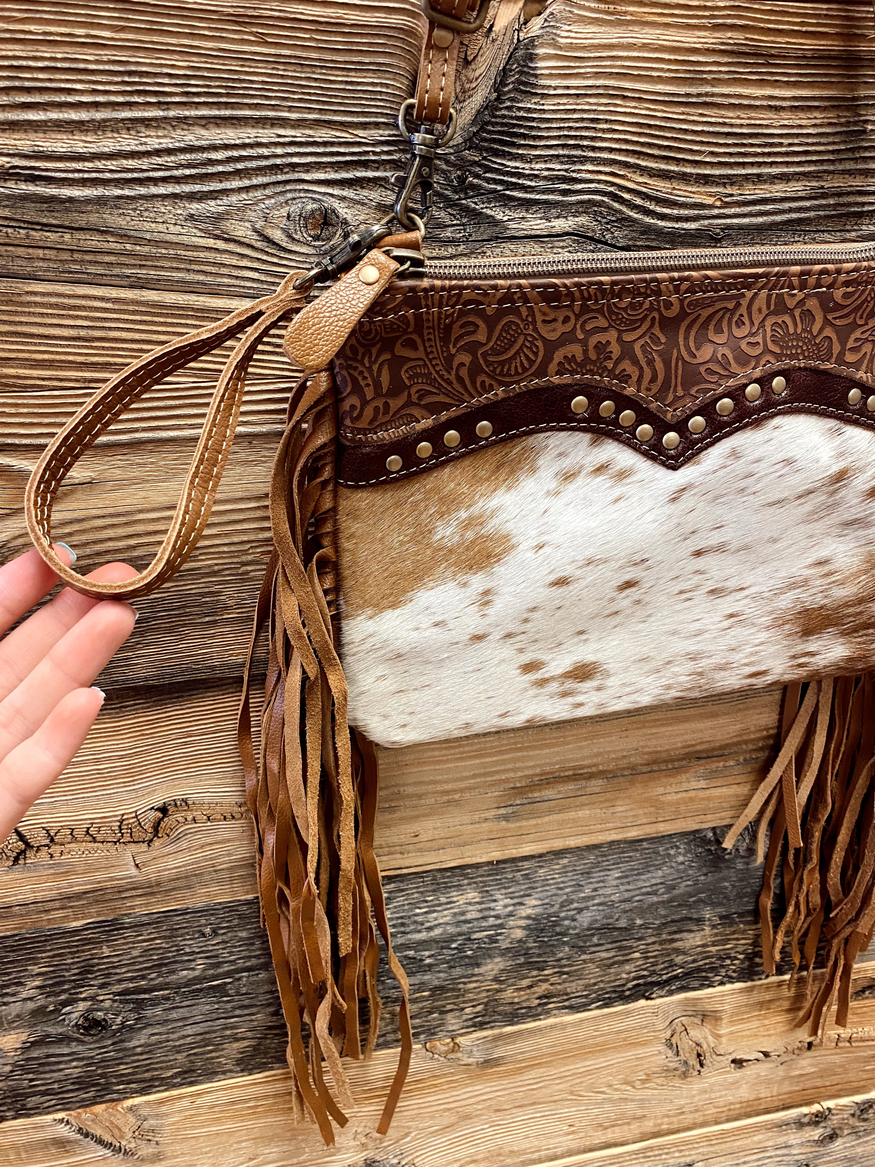 The Mescalaro Leather & Fringe Purse
