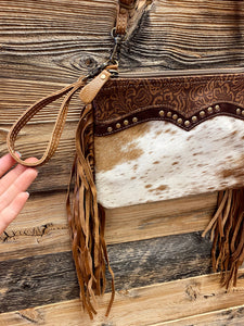 The Mescalaro Leather & Fringe Purse