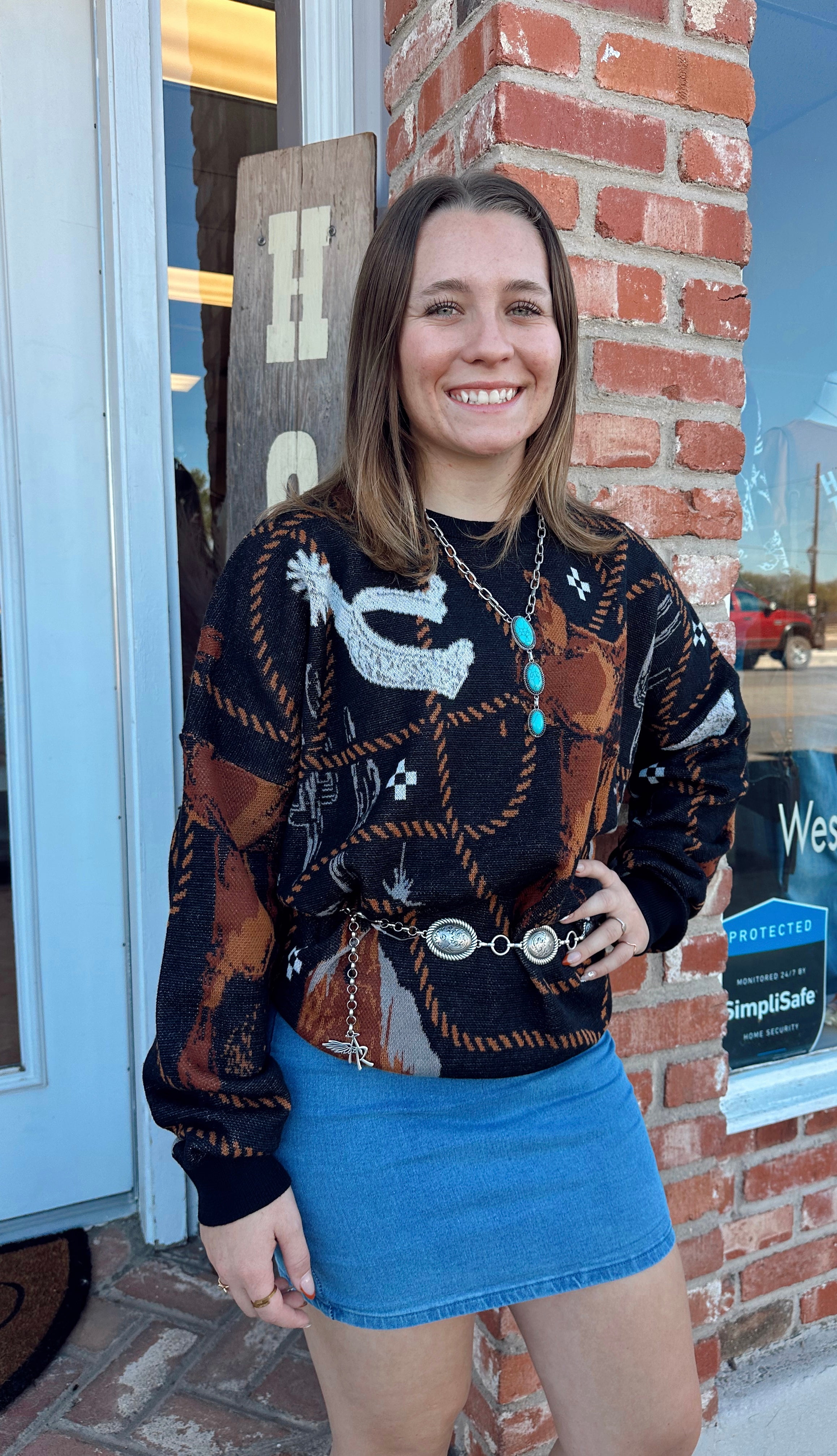 The Western Tack Sweater