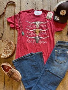 Lasso Your Longhorn Tee