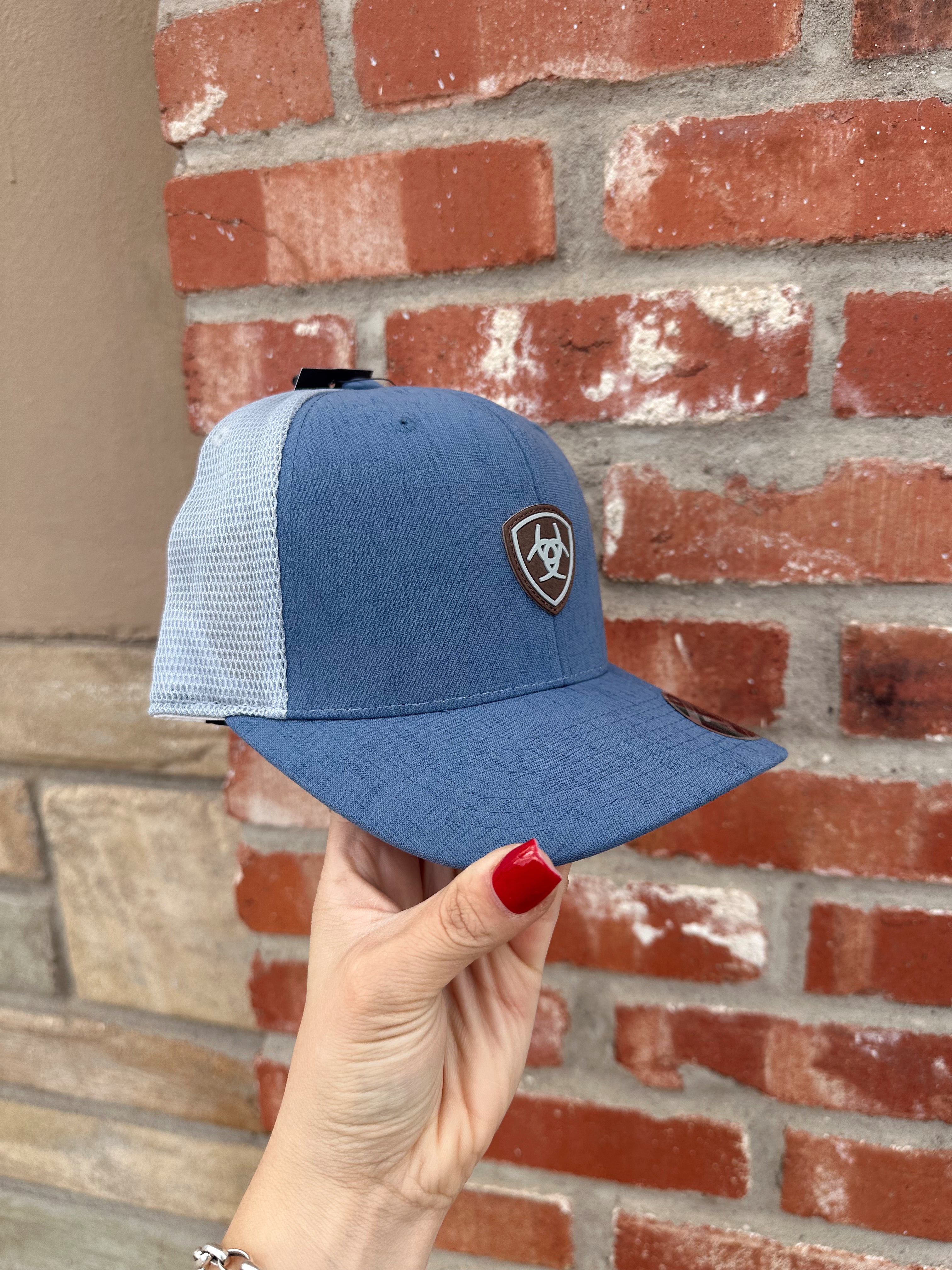 The Ariat Blue Shield Cap