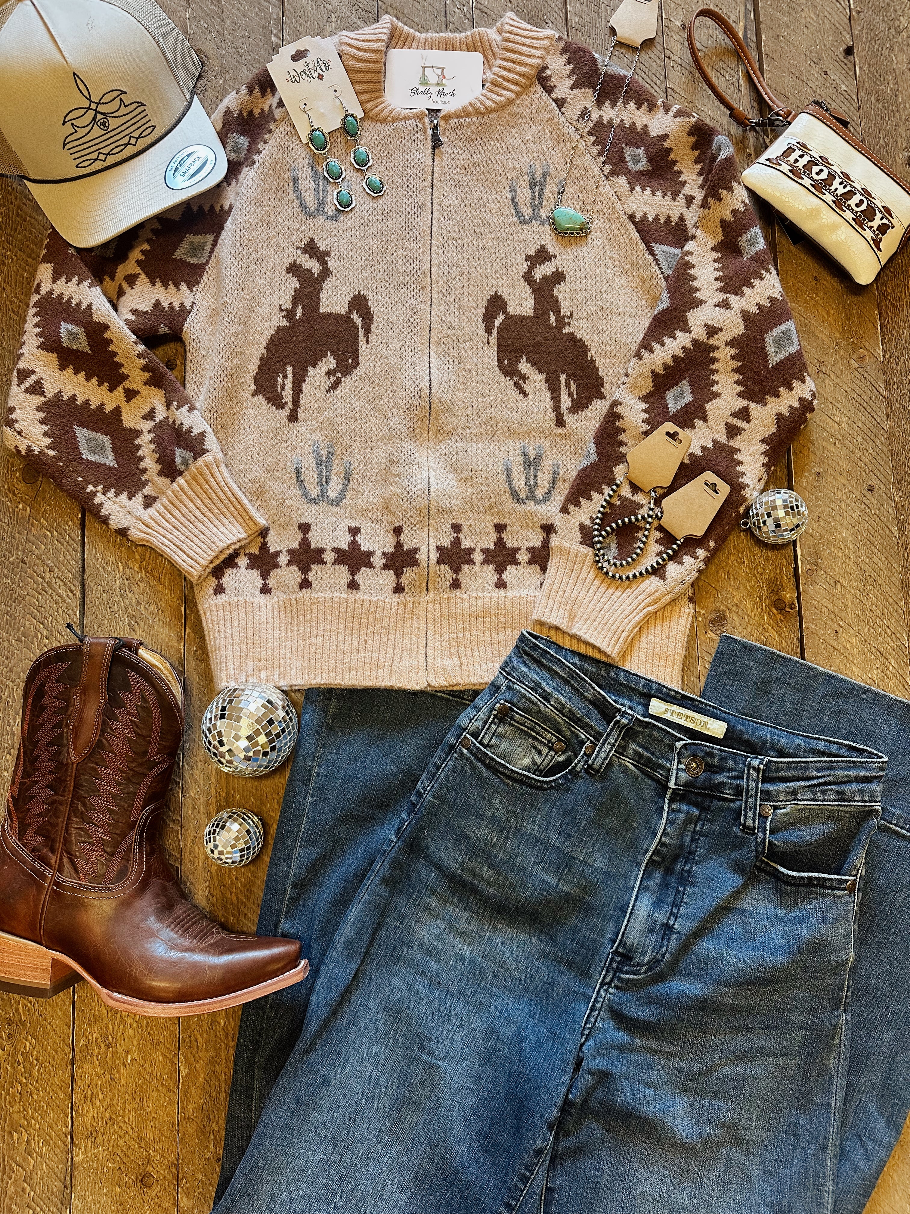 The Kickin Bronc Sweater