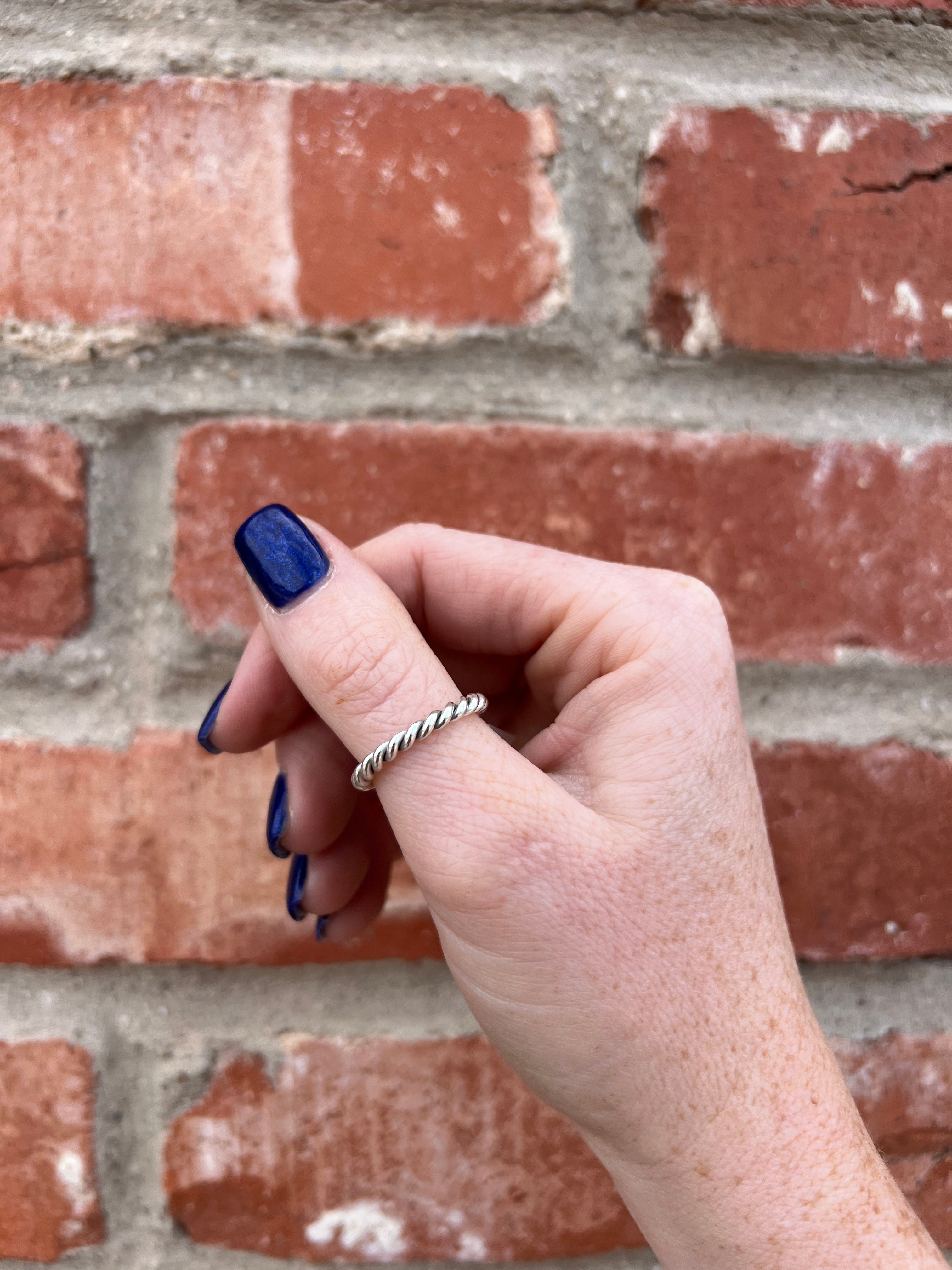 Sterling Silver Stacker Ring