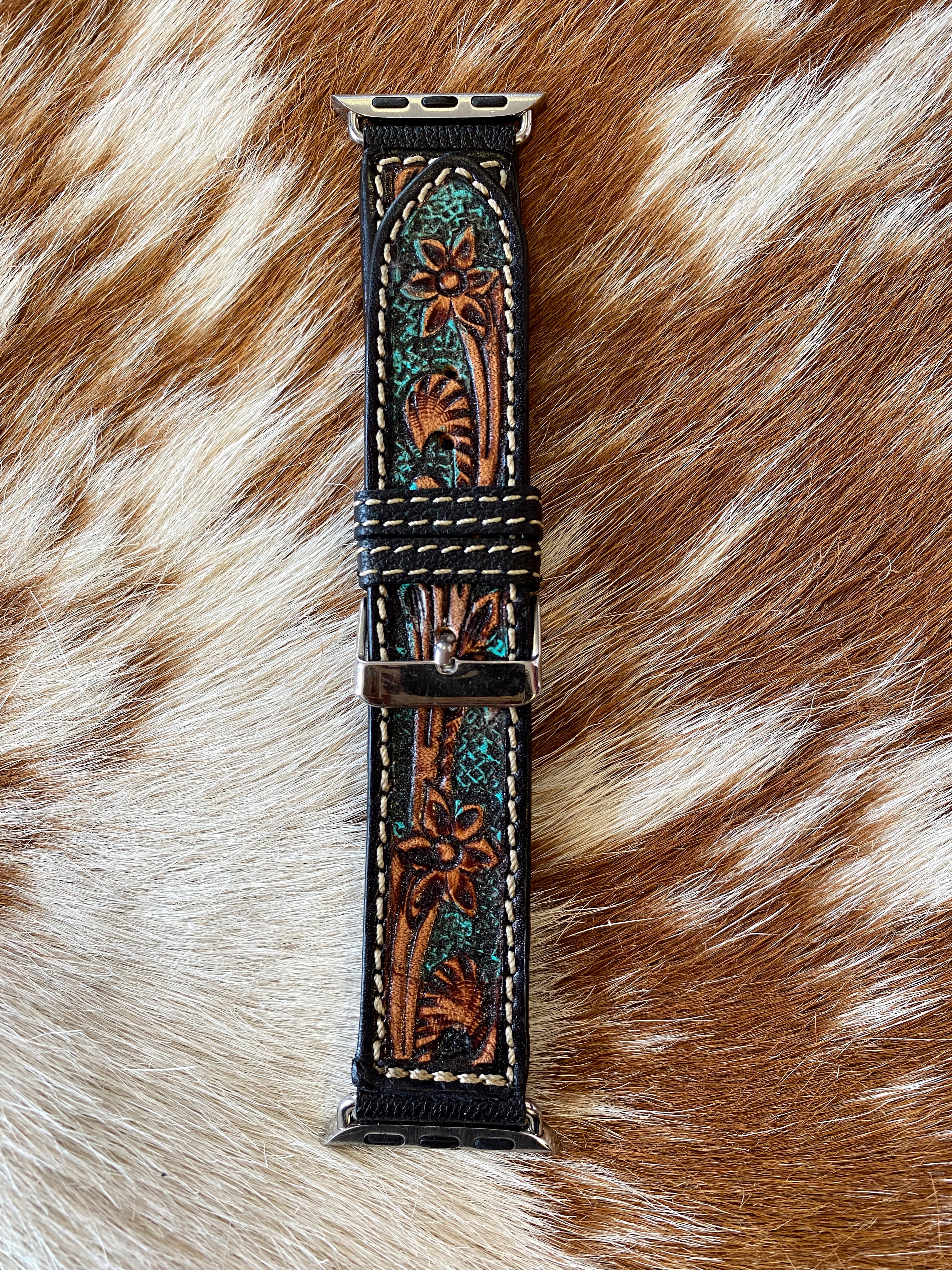 The Dawson Creek Tooled Watchband
