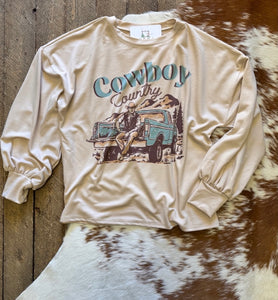 The Natalie Cowboy Country Pullover