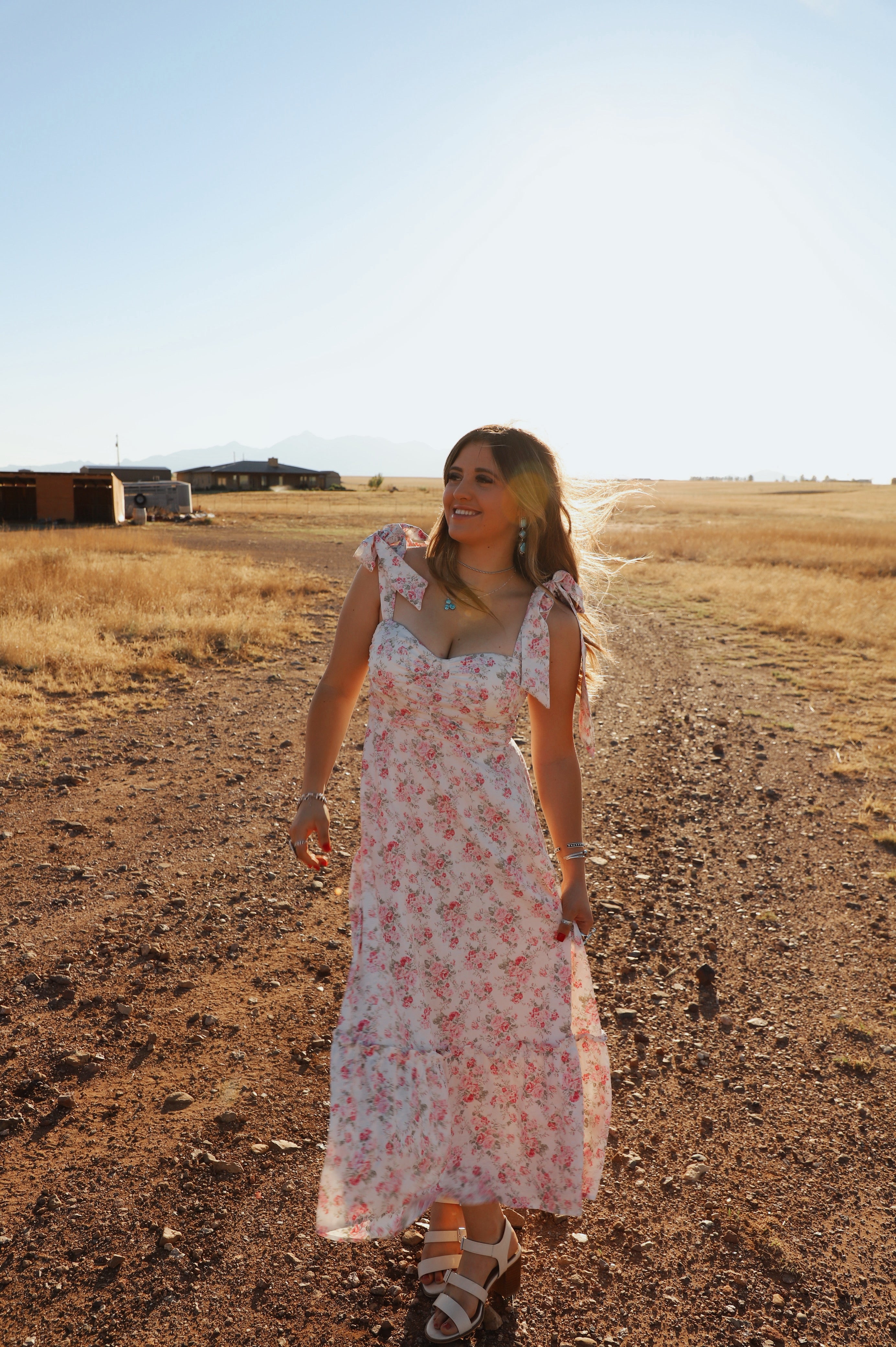 The Grace Floral Maxi Dress