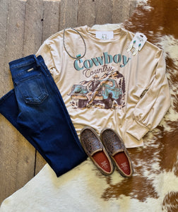 The Natalie Cowboy Country Pullover