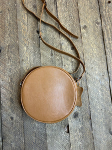 Round Leather Bag