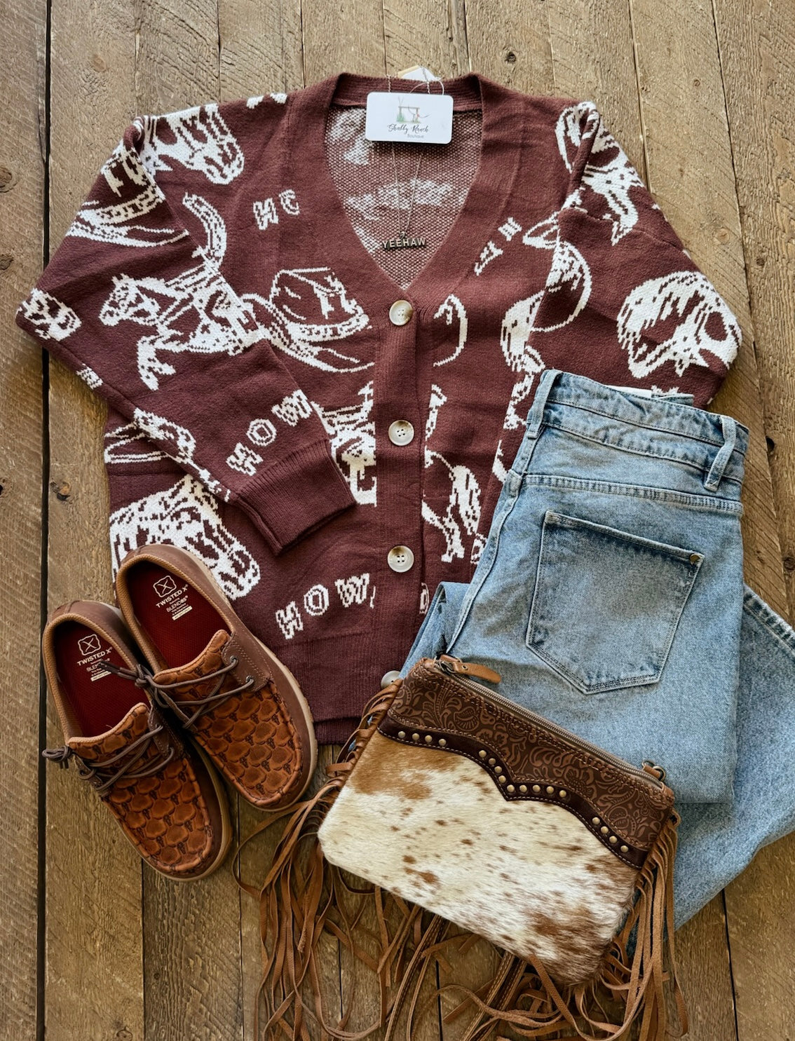 The Cassidy Western Cardigan