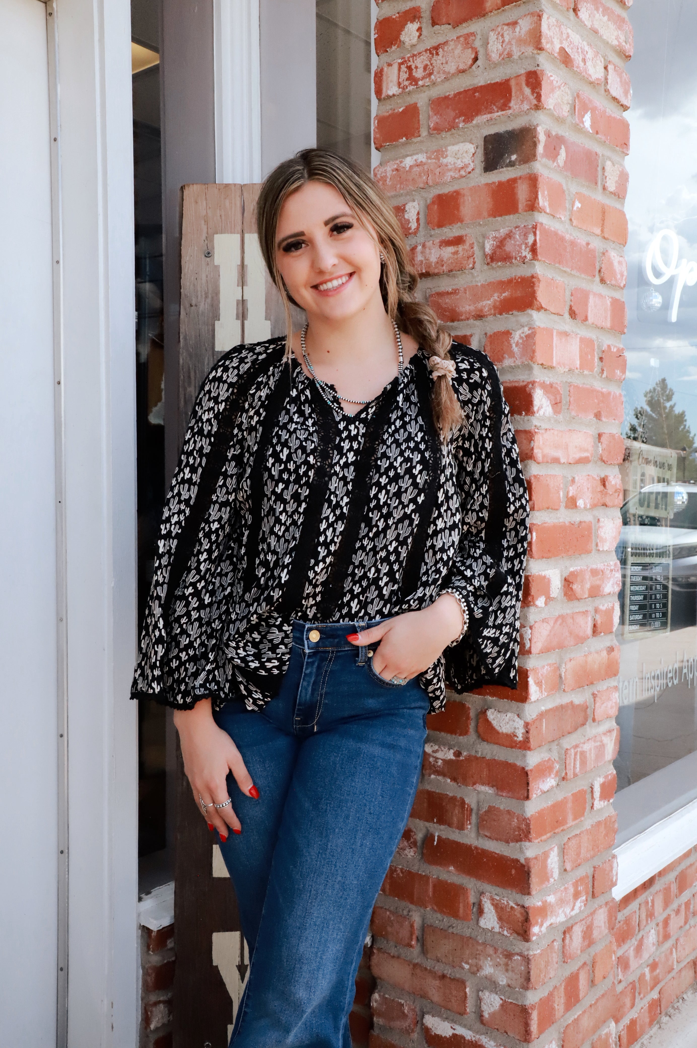 The Jamie Cactus Blouse
