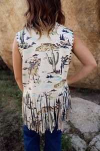 The Desert Days Fringe Vest