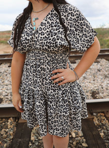 The Ariana Leopard Dress
