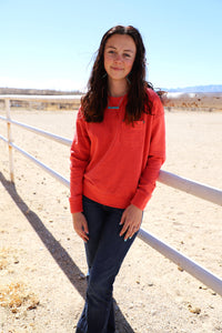 The Gina Crewneck- Kimes Ranch