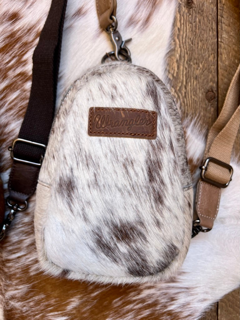 The Wrangler Cowhide Crossbody Bag