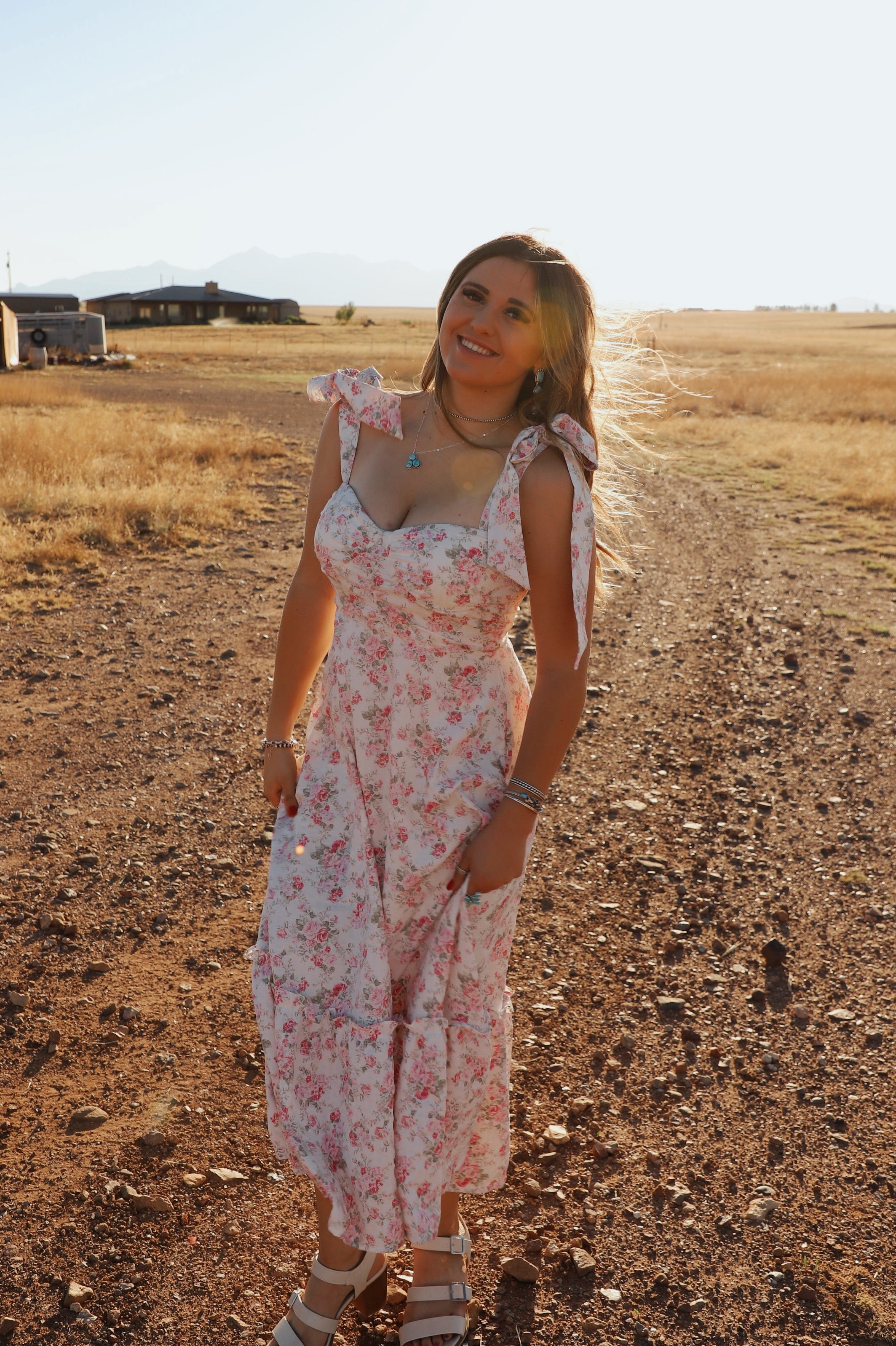The Grace Floral Maxi Dress