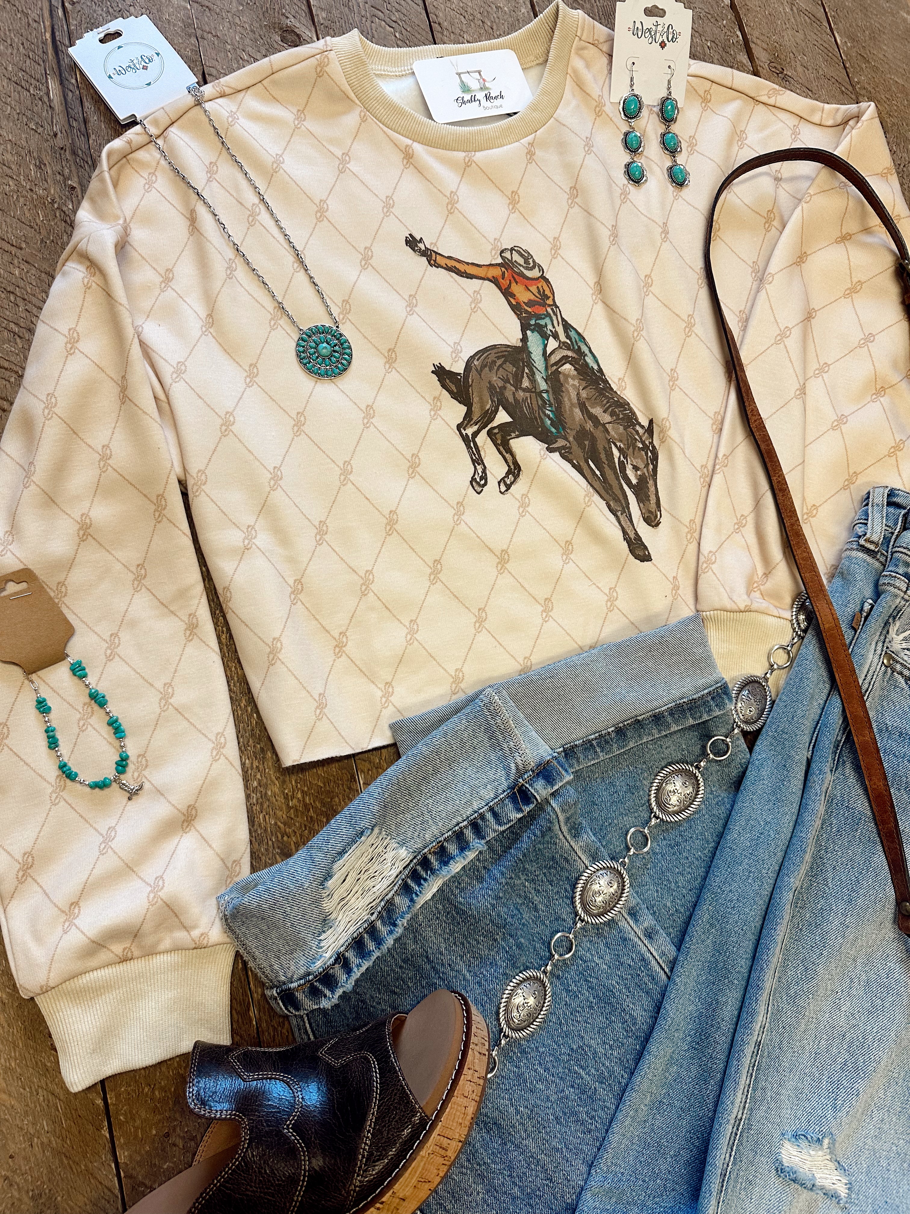 The Boujee Bronc Sweatshirt