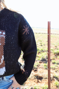 The Cowboy Boot Neutral Sweater