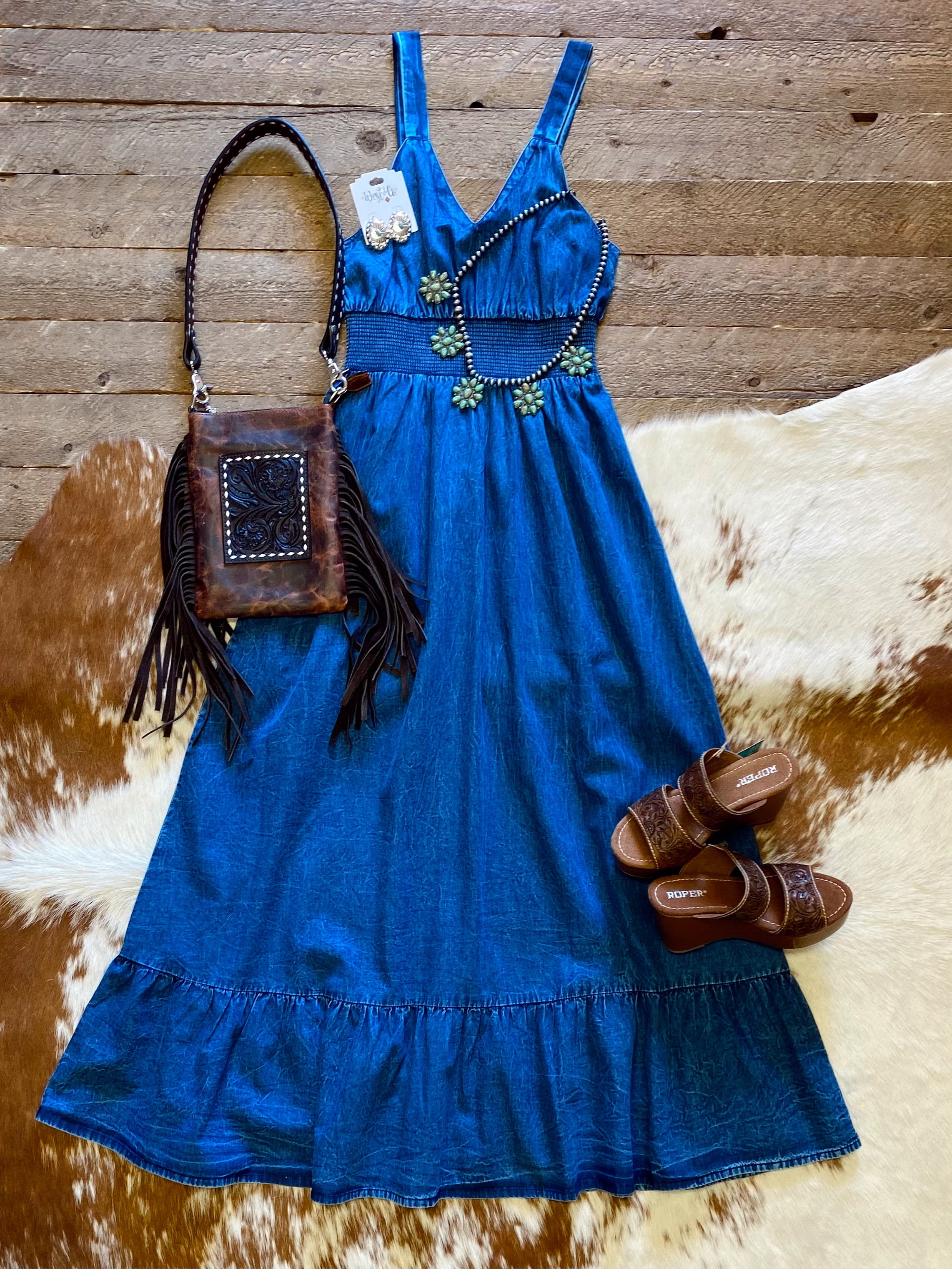 The Emmie Denim Dress