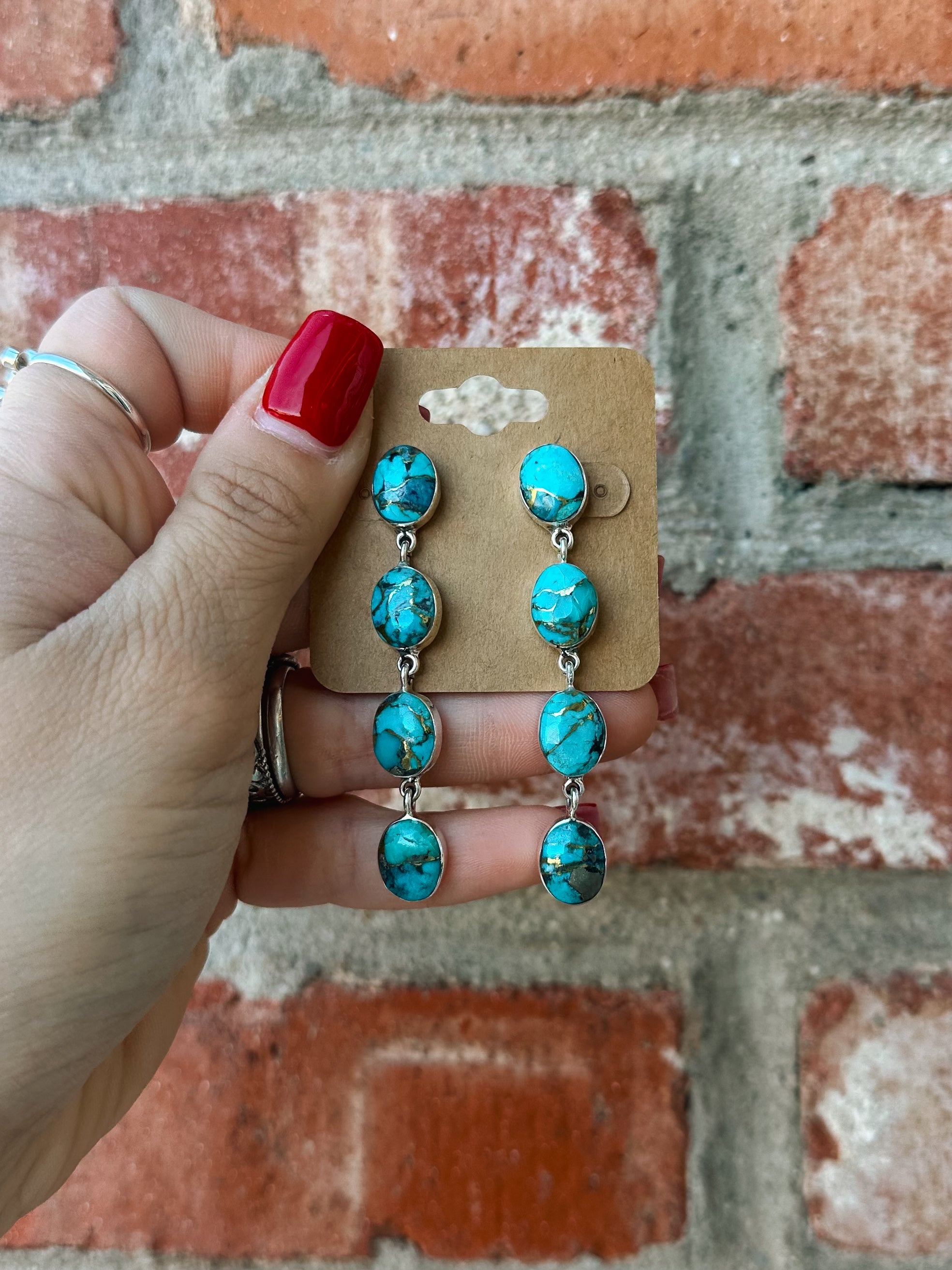 The Cassidy Turquoise Earrings
