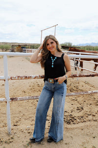 The Stacy Satin Tank