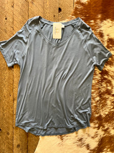 The Jess T-Shirt Steel Blue