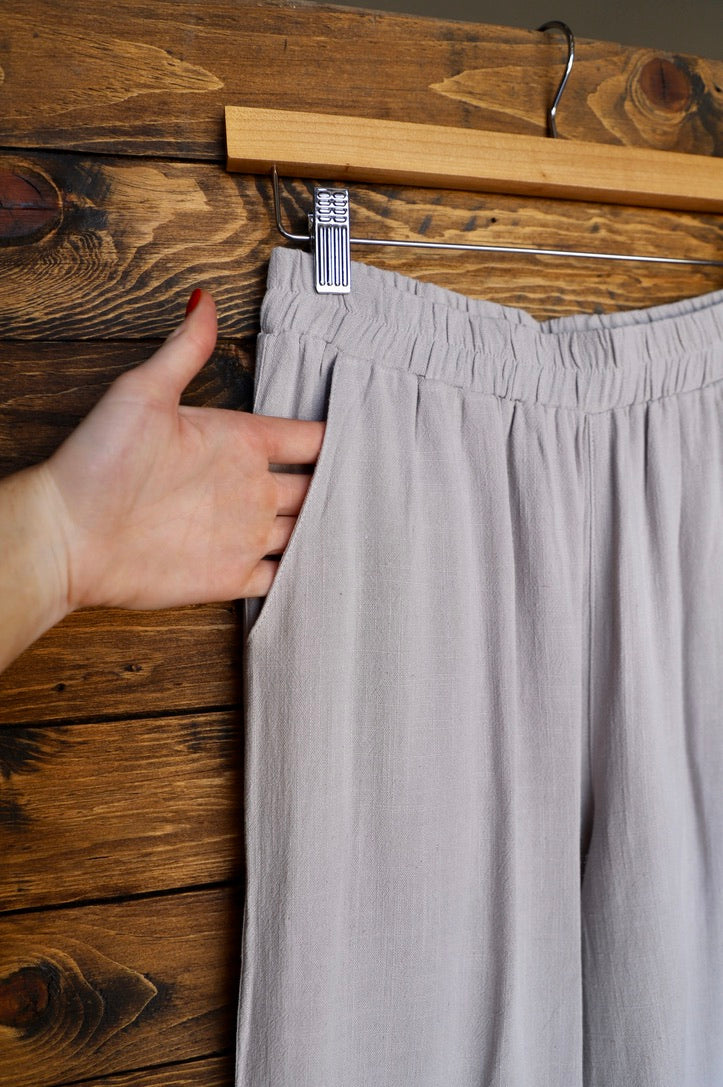 The Aspen-Linen Blend Pant