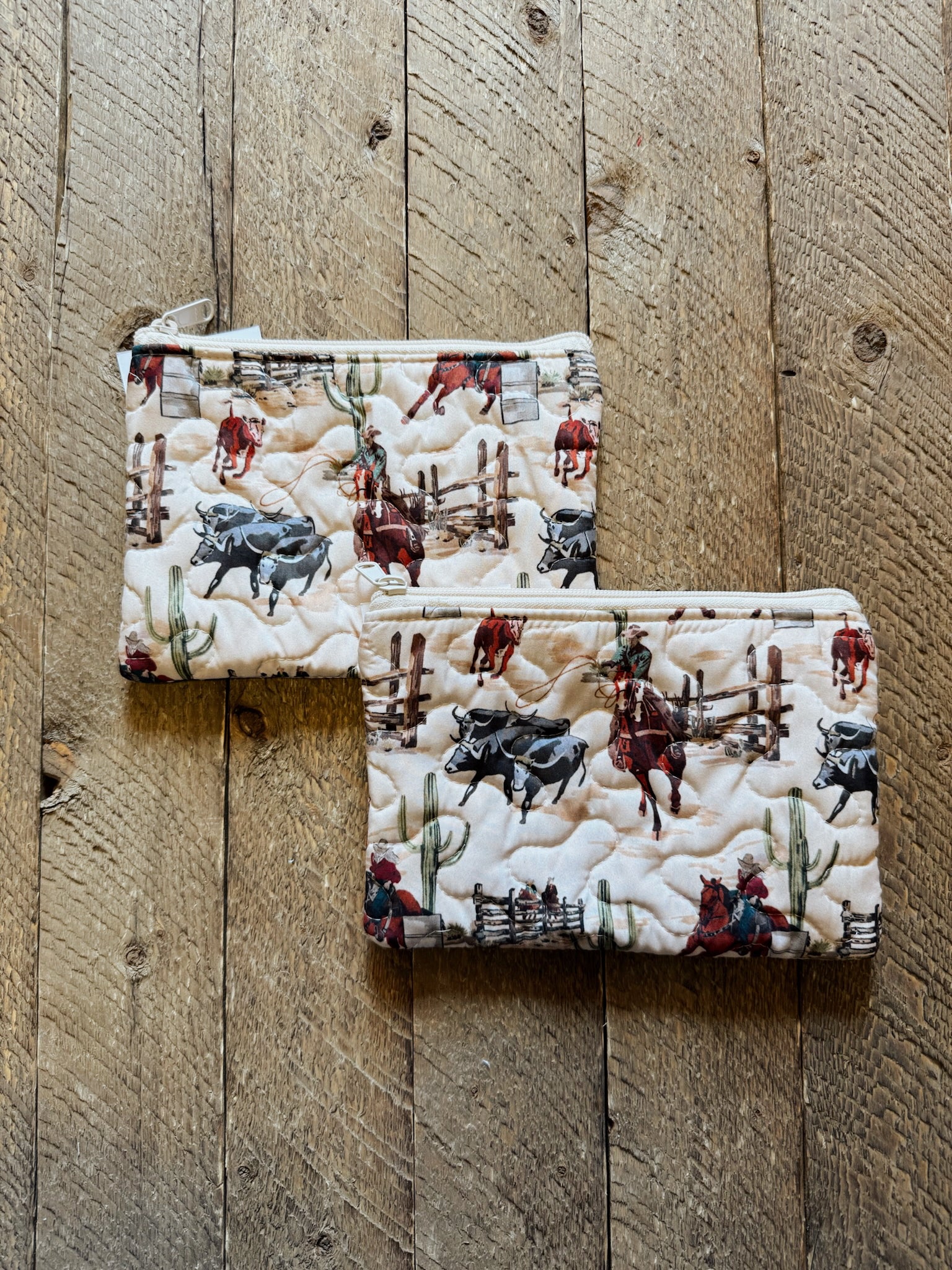 The Western Blaze Makeup Bag- Ida Mae